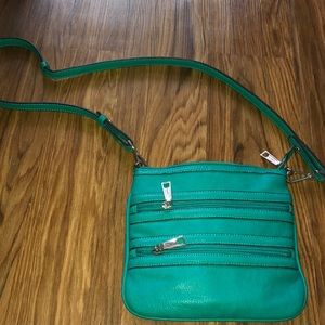 Liz Claiborne turquoise crossbody purse
